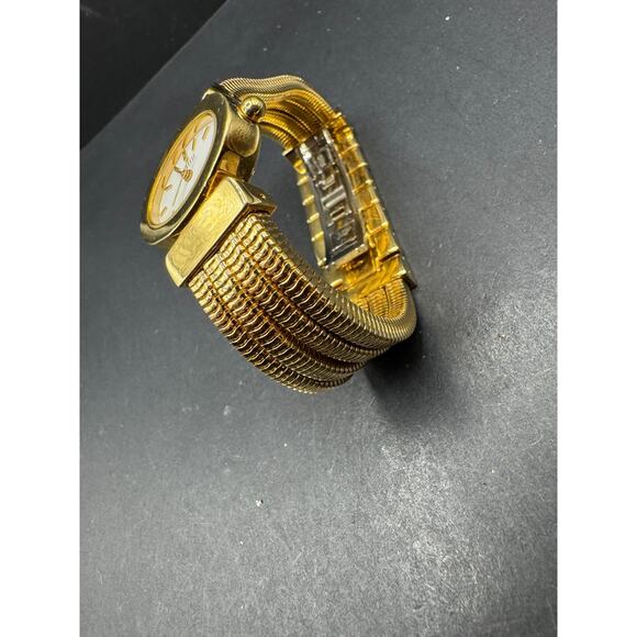 Vintag Ecclissi Quartz Swiss 3 Micron Gold-plated Ladies Watch Oval 26.3mm - Picture 3 of 10